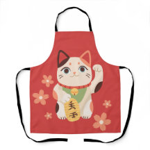 Süße Maneki Neko Glückskatze