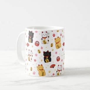Süße Maneki Neko Tasse Kawaii Katzenliebhaber-Ge