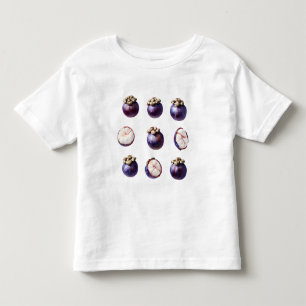 Süße Mangostane Tropenfrucht Kleinkind T-shirt