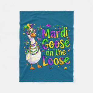 Süße Mardi-Gans Lose Karnevalsumzug Fleecedecke