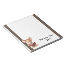 Süße Maus mit Buch