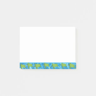Süße Meeresschildkröten im Wasser Post-it Klebezettel
