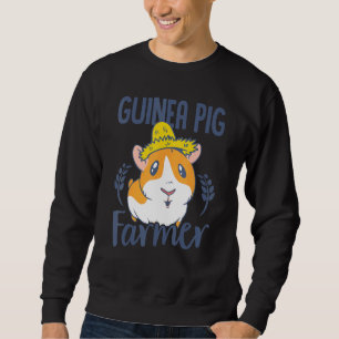 Süße Meerschweinchen-Bauer Schweinchen Besitzer Ti Sweatshirt