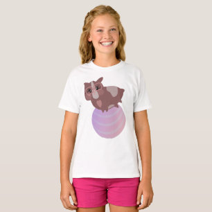 Süße Meerschweinchen beim Training T-Shirt