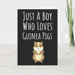 Süße Meerschweinchen-Karten für Baby-Jungen, Kinde Karte