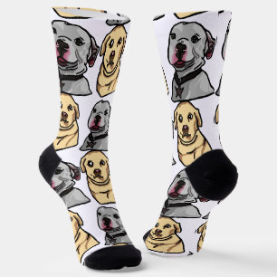 Süße Meme-Hunde Socken