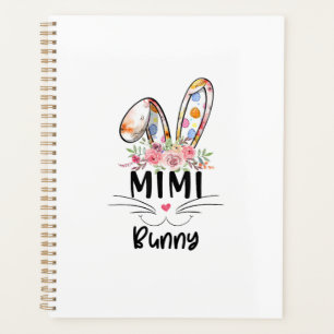 Süße Mimi-Hasen-T-Shirt Ostern Familie passend rau Planer