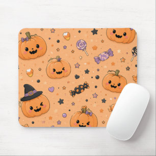 Süße Mini-Kürbis-Halloween-Mauspad Mousepad