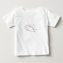 Süße minimalistische Igel-Skizze für Kinder