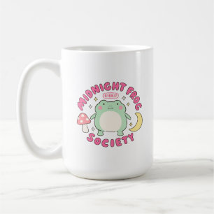 Süße Mitternachts-Frosch-Gesellschaft Kawaii Paste Kaffeetasse