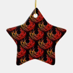 Süße moderne Boho elegante abstrakte Kunst Muster  Keramik Ornament