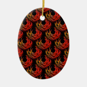 Süße moderne Boho elegante abstrakte Kunst Muster Keramik Ornament