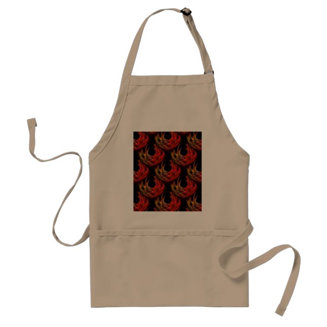 Süße moderne Boho elegante abstrakte Kunst Muster  Schürze (Vorne)
