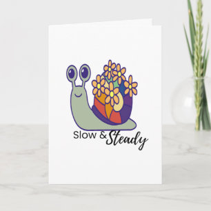 Süße Motivations-Grußkarte zur Ermutigung Karte