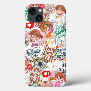 Süße Motivations-Positive Zitat Kawaii Case-Mate iPhone Hülle