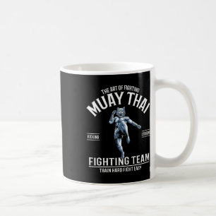 Süße Muay Thai Einhörner Thai Boxing und Kickboxen Kaffeetasse