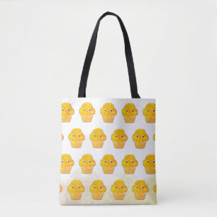 Süße Muffin-Zeichnung  Tasche