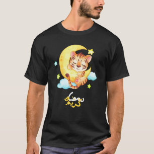 Süße muslimische Katze umarmt Halbmond an Ramdan K T-Shirt