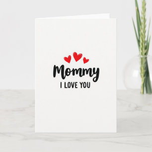 Süße Mutti ich liebe dich Karte