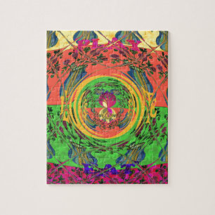Süße, nette und liebevolle Floralmotiv-Kunstprint-