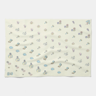 Süße neue Baby-Kunst Pastellfarben geschlechtsneut Handtuch