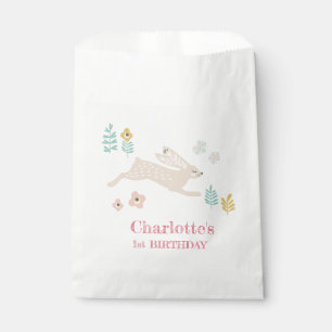 Süße niedliche Häschen Kaninchen Tier 1. Geburtsta Geschenktütchen