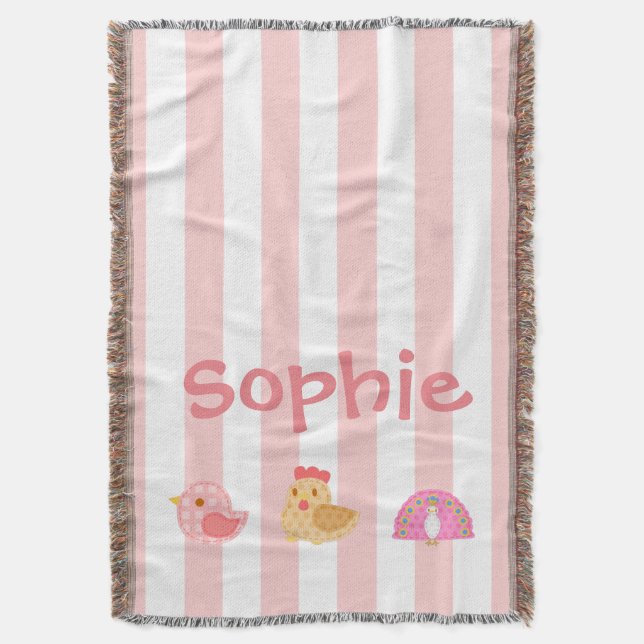 Süße Niedliche Vögel Decke (Vorderseite Vertikal)