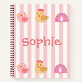 Süße Niedliche Vögel Notizbuch