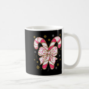 Süße Nk Kokette Schleife Candy Cane Weihnachten Mä Kaffeetasse
