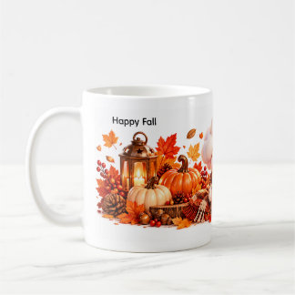 Süße Nubi Herbst-Tasse Editierbar Kaffeetasse
