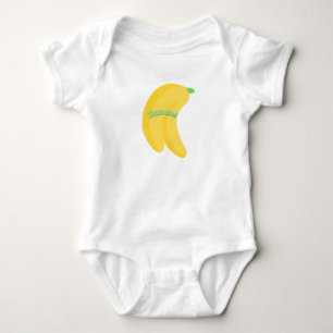Süße Obstkunst / Tropische Food-Ästhetik Baby Strampler