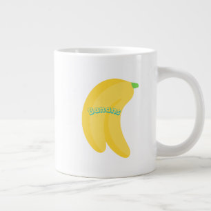 Süße Obstkunst / Tropische Food-Ästhetik Jumbo-Tasse