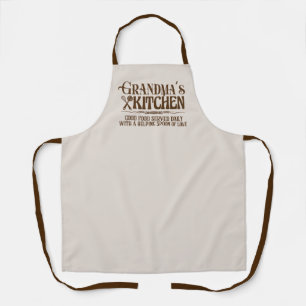 Süße Oma Küchen Wortkunst Schürze