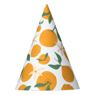 Süsse Orange Clementine Mandarine Mandarin Frucht Partyhütchen