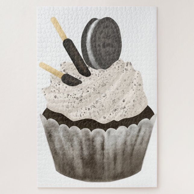 Süße Oreo-Cupcake-Puzzles  (Vertikal)