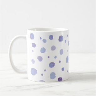 Süße organische Pinselstrich-Punkt-Kunst Kaffeetasse