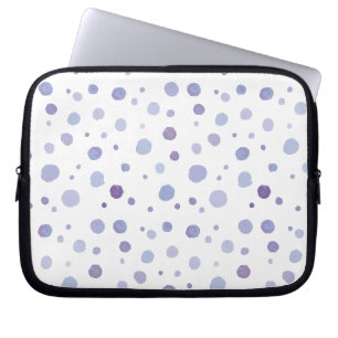 Süße organische Pinselstrich-Punkt-Kunst Laptopschutzhülle