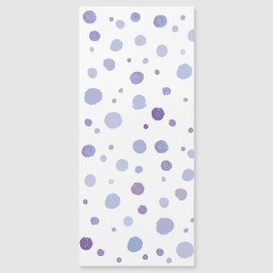 Süße organische Pinselstrich-Punkt-Kunst Magnetkarte