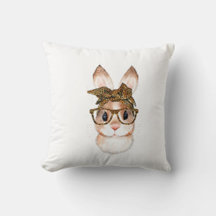 Süße Ostern Hase Mama Ostern Leopard Jahr des Kani Kissen