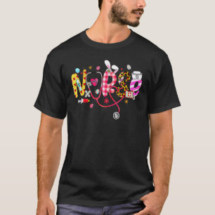 Süße Ostern Krankenschwester Hasenohren Frohe Ost T-Shirt