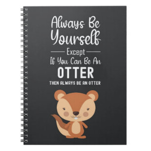 Süße Otter-Geschenke Lustiger Humor Tiere Witz Car Notizblock