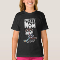 Süße Otter-Hockey-Mutter - Lustige Sport-Tier-Graf