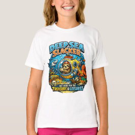 Süße Ozean-Abenteuer-Humor, Lustige Faultier-Tauch T-Shirt