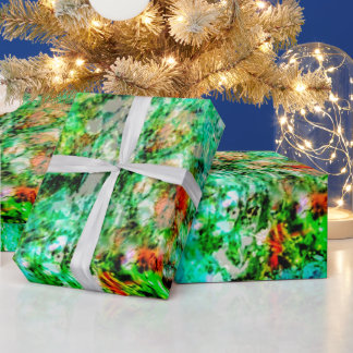 Süße ozeanblaue Geschenkpapier, entspannte Abstrak Geschenkpapier