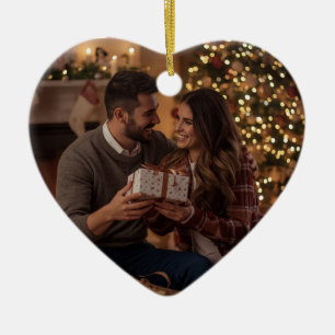 Süße Paare Erster Weihnachtsbaumschmuck Benutzer Keramik Ornament