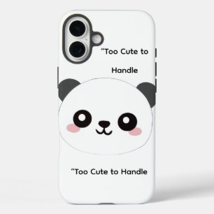 Süße Panda-Handyhülle iPhone 16 Plus Hülle