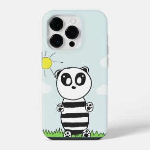Süße Panda-Illustration iPhone 14 Pro Hülle