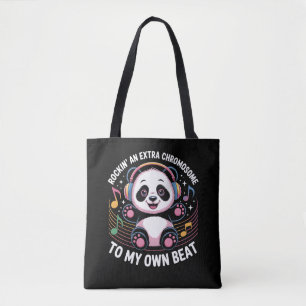 Süße Panda Lustige Zitate Tasche