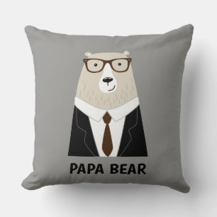 Süße Papa-Bär Vatertagsgeschenk Spezialtasse Kissen