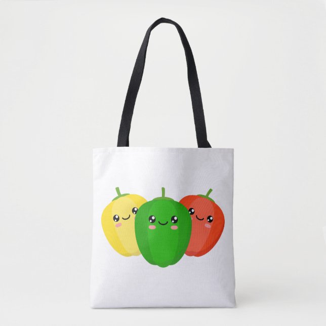 Süße Paprikaschoten Tasche (Vorderseite)